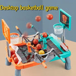 Interaktives Basketballspiel für den Tisch mit Wurfmechanismus