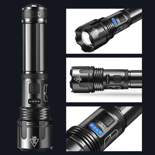Wasserdichte LED-Taschenlampe mit Heller Beleuchtung für Outdoor