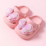 Bequeme Hausschuhe für Kinder – Glitzernde Flügel-Sandalen für Mädchen