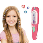 Kreativer Haarschmuck-Tacker für funkelnde Frisuren