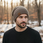 Gemütliche Strickmütze für Herren – Idealer Kälteschutz
