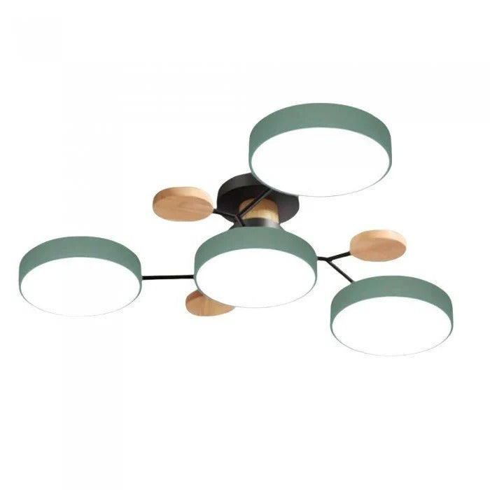 Stylische Deckenleuchte mit verzweigtem Design und LED-Technologie