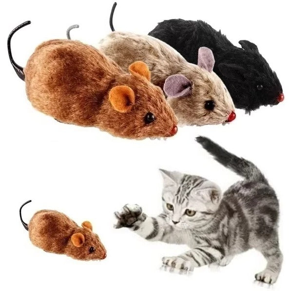 Elektrisches Katzenspielzeug in Form einer Maus
