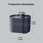 Intelligente Katzenwasserquelle mit Filtersystem