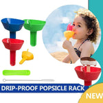 Eisgenuss ohne Tropfen – Kinderfreundlicher Eishalter mit Spritzschutz
