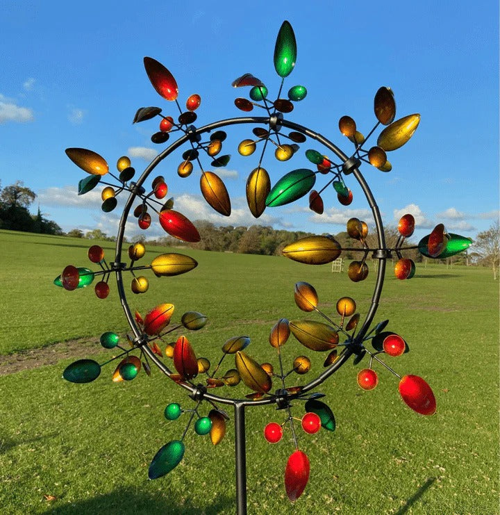 Verzauberter Garten-Windspiel aus Metall