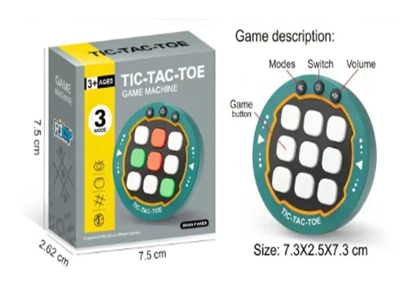 Taschenpuzzle – Spielautomat für TicTacToe