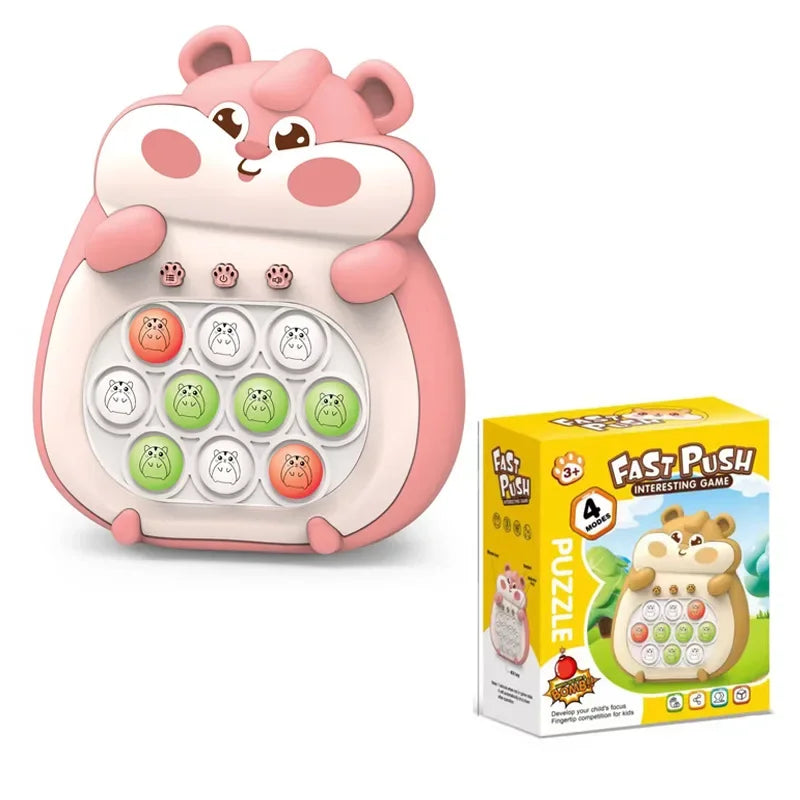 Interaktives Hamster-Puzzle für Kinder – 4 Spielmodi zur Geschwindigkeitssteigerung