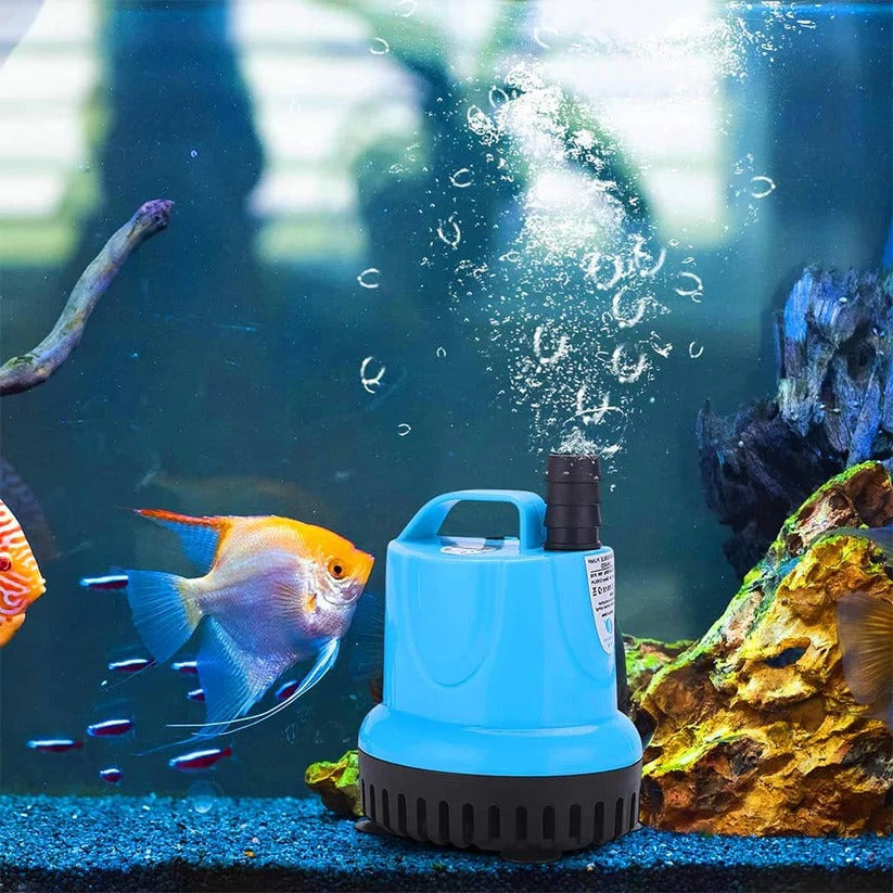 Unterwasser-Aquarium-Pumpe mit integriertem Filter für Fischtanks