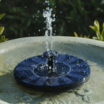 Solarbetriebene Teichfontäne für Ihren Garten