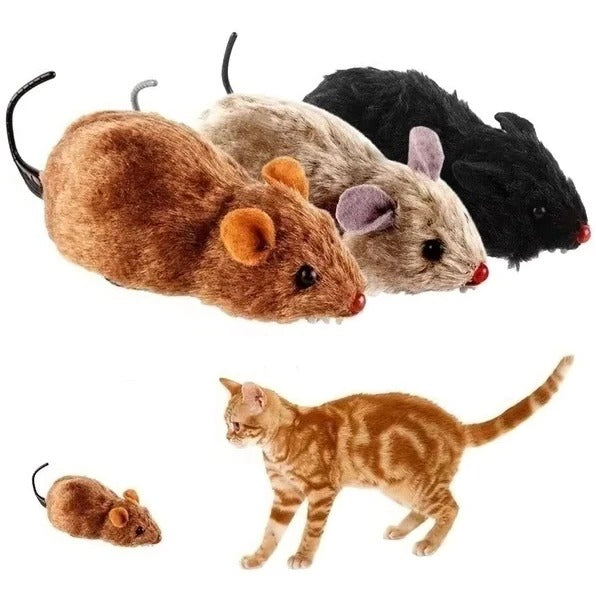 Elektrisches Katzenspielzeug in Form einer Maus