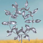 Verzauberter Garten-Windspiel aus Metall