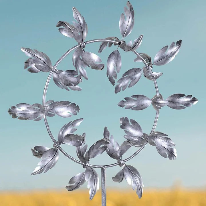 Verzauberter Garten-Windspiel aus Metall