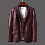 Elegante Lederjacke aus echtem Leder für jeden Anlass