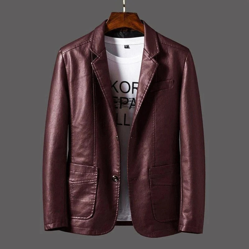 Elegante Lederjacke aus echtem Leder für jeden Anlass
