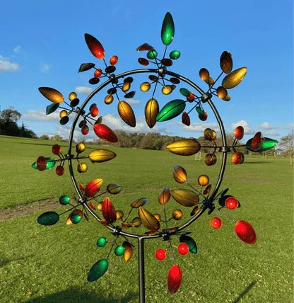 Verzauberter Garten-Windspiel aus Metall