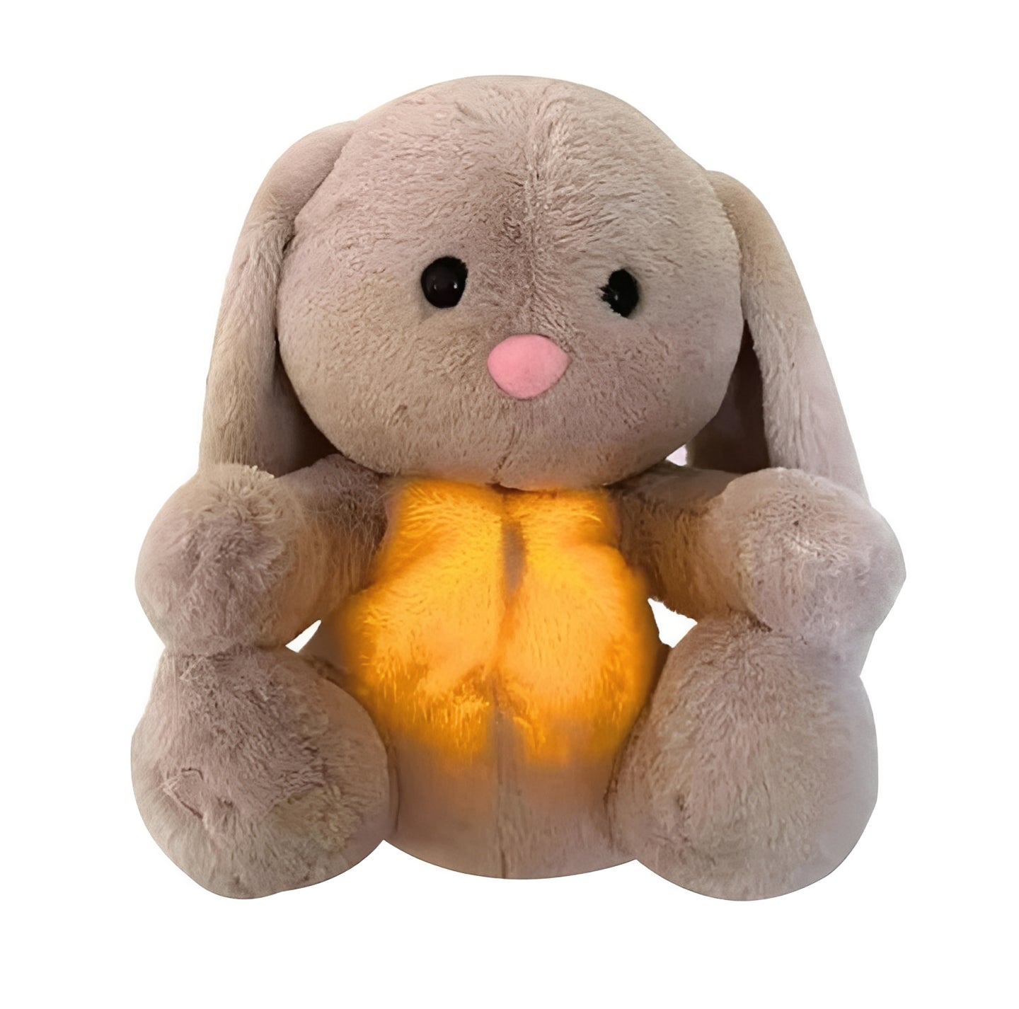 Kuscheltier-Hase mit beruhigender Atembewegung