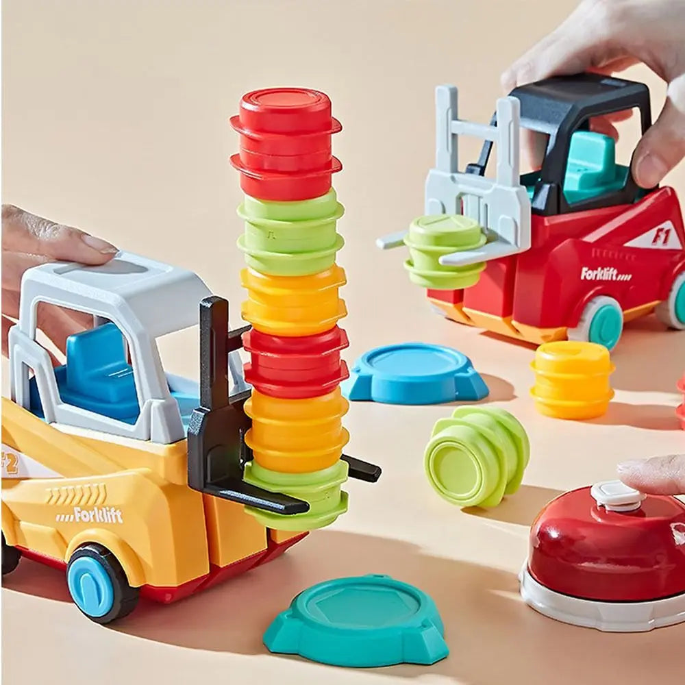 Lustiges Gabelstapler-Spiel