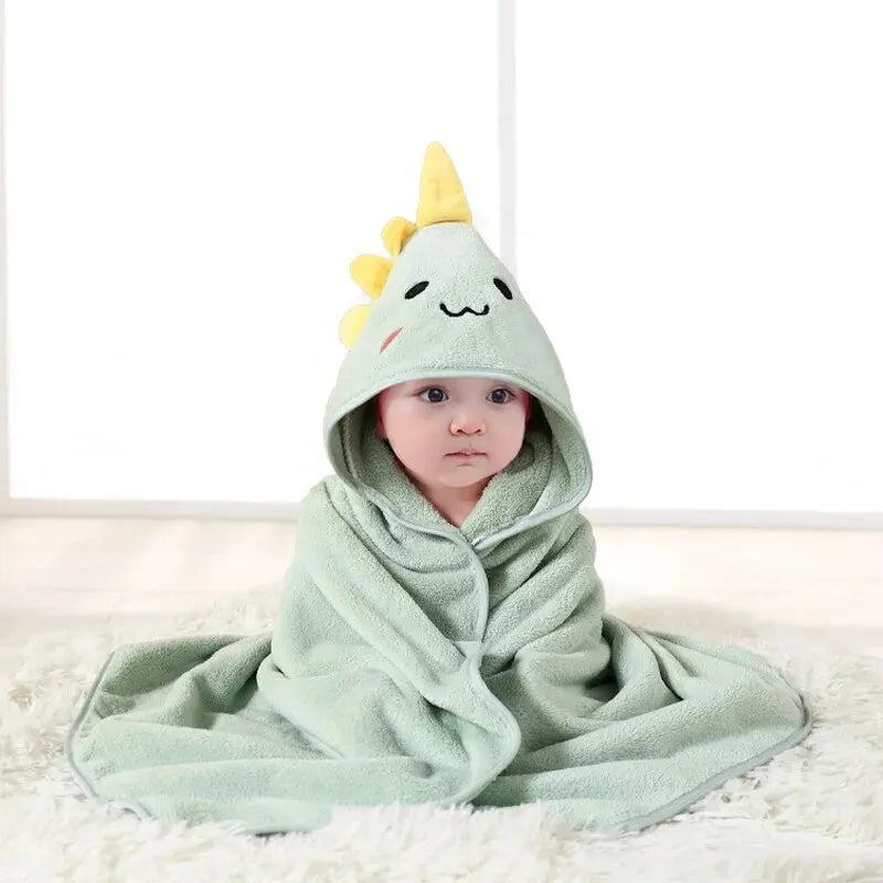 Baby-Badetuch mit Kapuze – Niedliche Tierdesigns für Kinder
