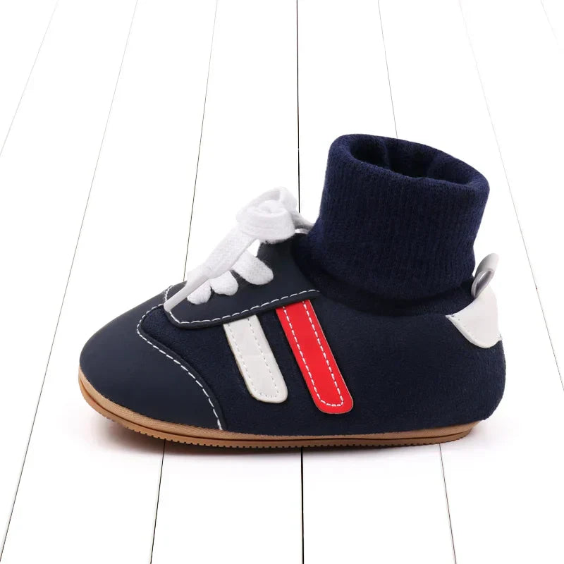 Warme Babysneaker mit weicher Sohle – Rutschfeste Kinderschuhe
