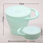 Zusammenklappbarer Silikonbecher – Ideal für Unterwegs und Reisen