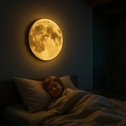Atmosphärische Mondlampe – Stimmungslicht für jeden Raum