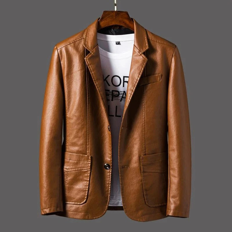 Elegante Lederjacke aus echtem Leder für jeden Anlass