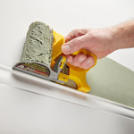 Kantenlackierroller „RandFix“ für präzise Kanten – 3 Ersatzrollen inklusive