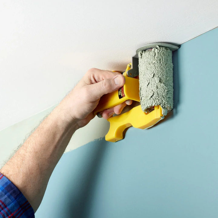 Kantenlackierroller „RandFix“ für präzise Kanten – 3 Ersatzrollen inklusive