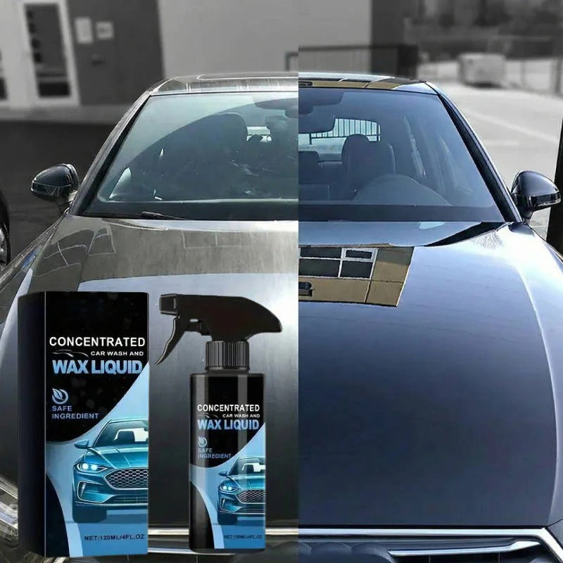 Keramisches Lackschutzspray mit Hochglanzfinish, Mikrofaser-Handtuch und Schwamm