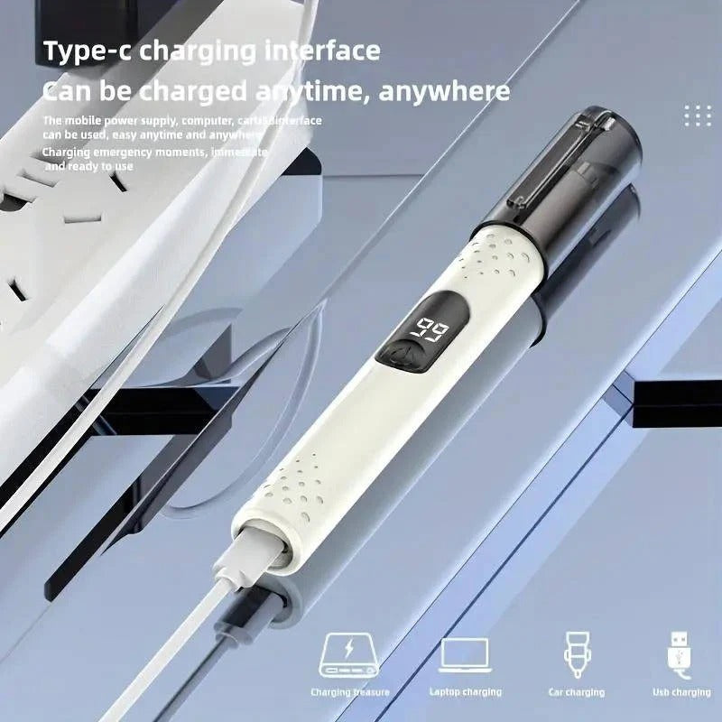 USB Wiederaufladbarer Nasen- und Ohrhaarschneider für Alle