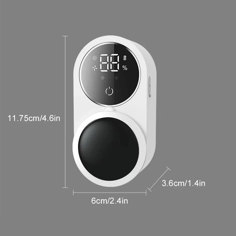 UV-Zahnbürstenhalter mit Kontaktlosem Sensor und Wandmontage