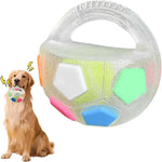 Robustes Hundespielzeug in Ballform mit Flaschen-Design für starke Kauer