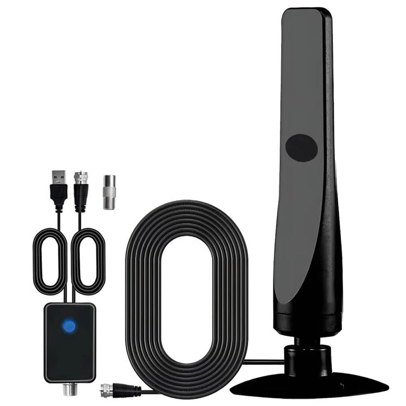 Flache digitale TV-Antenne mit Verstärkung für lokalen Empfang