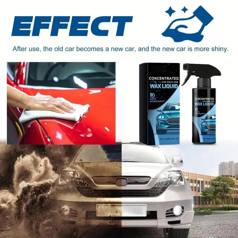 Keramisches Auto-Schutzspray mit Hochglanz-Finish und Zubehör