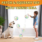 Robustes Hundespielzeug in Ballform mit Flaschen-Design für starke Kauer