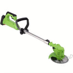 Verstellbarer Akku-Rasentrimmer mit Doppel-24V-Batterien