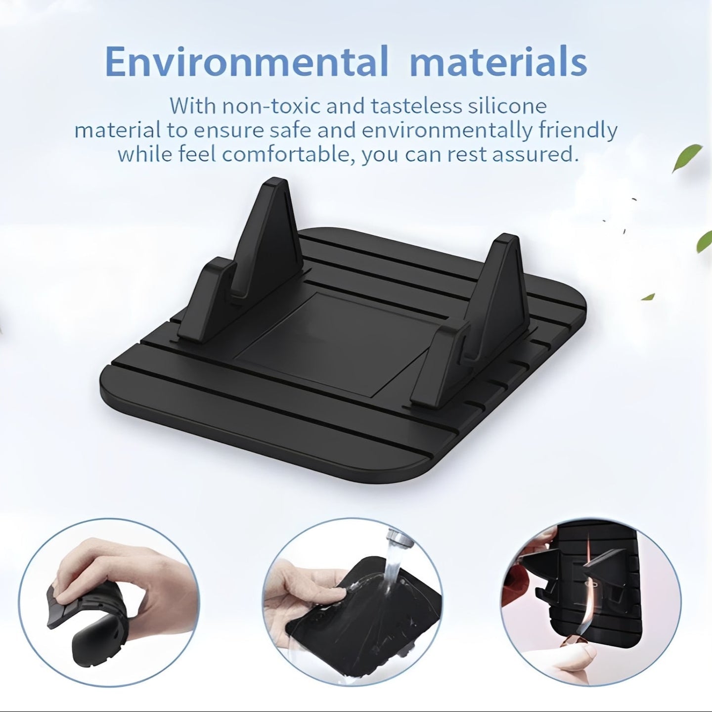 Rutschfester Handyhalter für eine sichere Befestigung