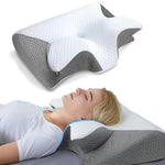 Ergonomisches Kissen mit Armlehnen für Seitenschläfer
