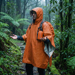 Wendbarer Regenponcho für Outdoor-Aktivitäten im 2er Set