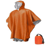 Wendbarer Regenponcho für Outdoor-Aktivitäten im 2er Set