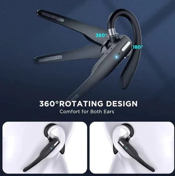 Kabelloses Bluetooth 5.1 Headset mit Dual-Mikrofon für klare Gespräche