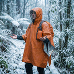 Wendbarer Regenponcho für Outdoor-Aktivitäten im 2er Set