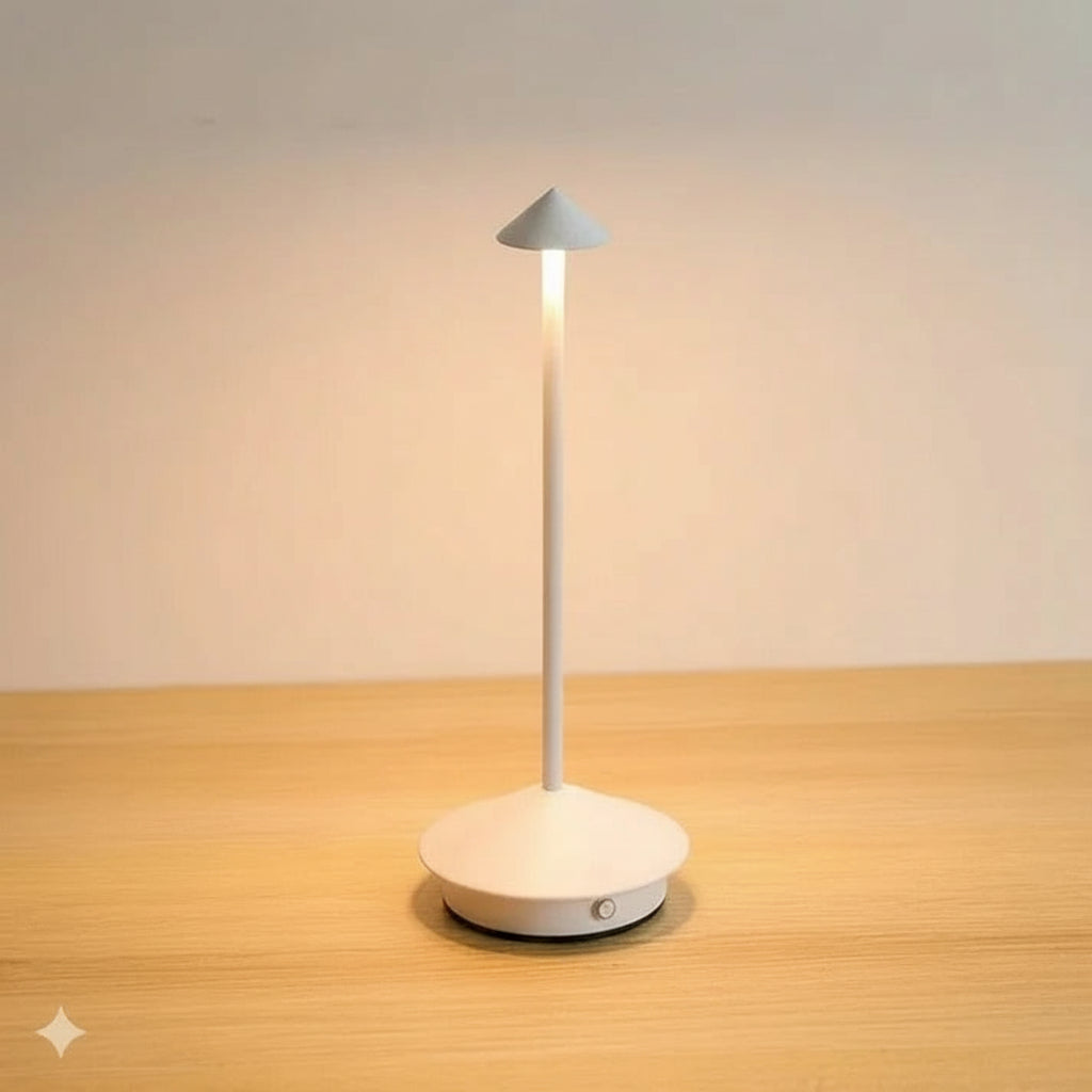 Tragbare Wireless LED Tischlampe mit Touch-Dimmfunktion