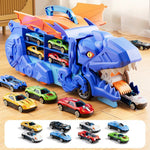 Dino-Abenteuer-Lkw für Kinder mit Zurückziehmechanismus