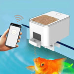 Intelligenter Fischfutterautomat mit Fernsteuerung und Zeitplan