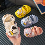 Kinder-Hausschuhe im lustigen Astronauten-Design mit 3D-Stickern – Bequem und verspielt