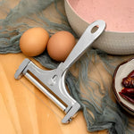Vielseitiges Edelstahl-Set für Käse und Butter