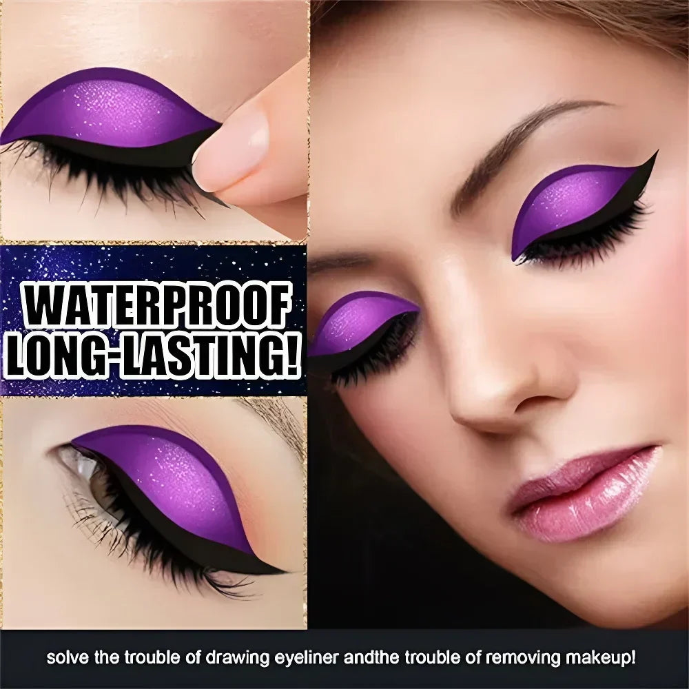 Quick Eye Makeup Stickers | Instant Glamour for Every Day | Reusable and Waterproof