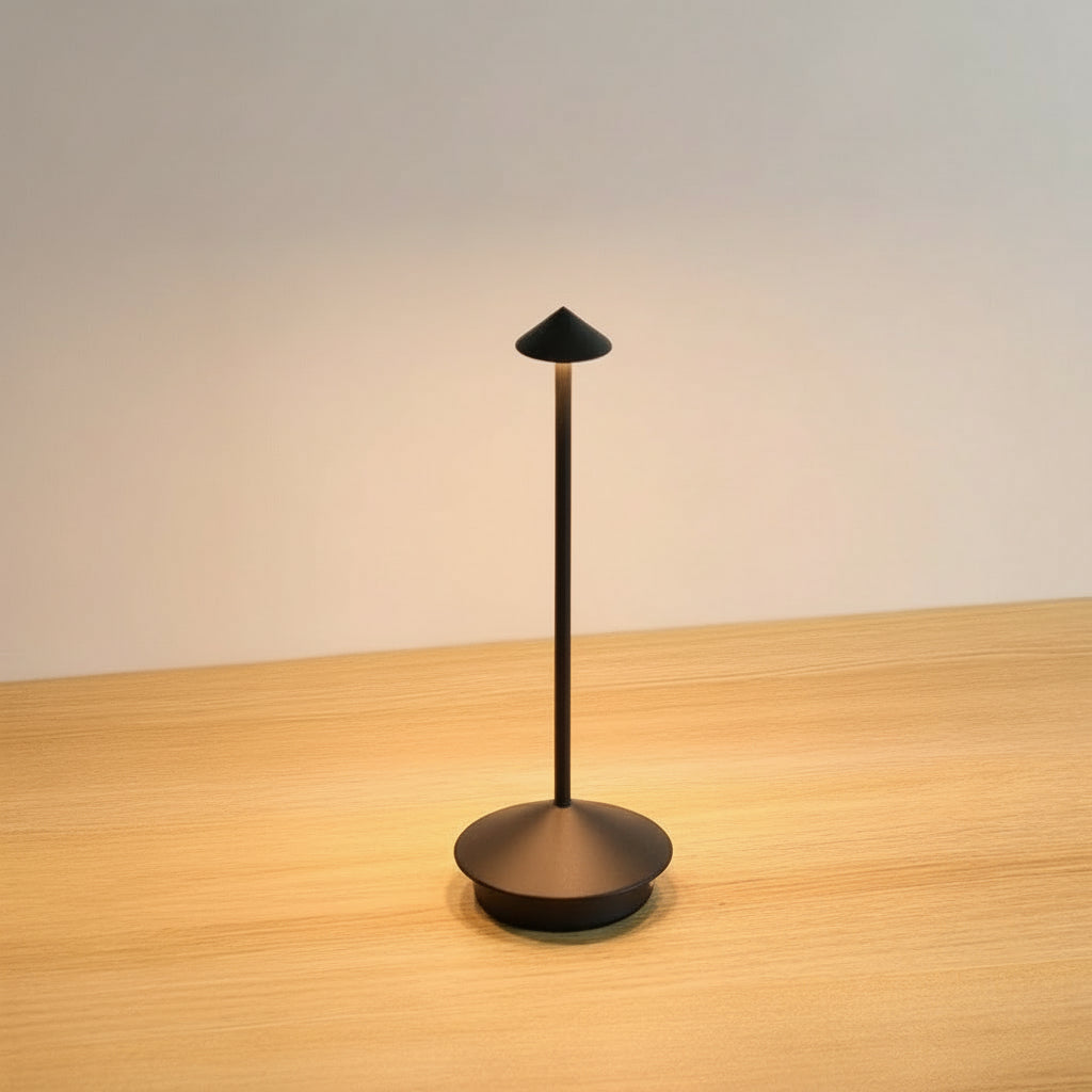 Tragbare Wireless LED Tischlampe mit Touch-Dimmfunktion